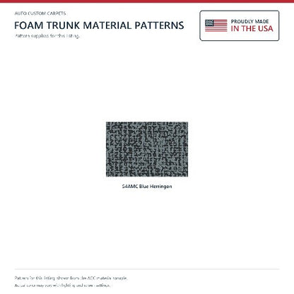 1970-1973 American Motors Ambassador Foam Replacement Trunk Mat - 1-Piece - product details image 4