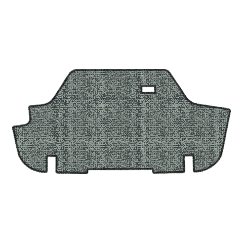 1974-1977 American Motors Matador 2DR Coupe Foam Replacement Trunk Mat - 1-Piece - product image