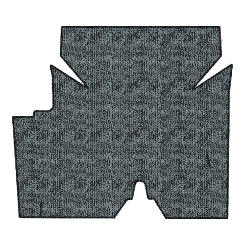 1966-1968 American Motors American Foam Replacement Trunk Mat - 1-Piece - product image