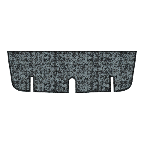 1971-1974 American Motors Javelin Short Foam Replacement Trunk Mat - 1-Piece - product image
