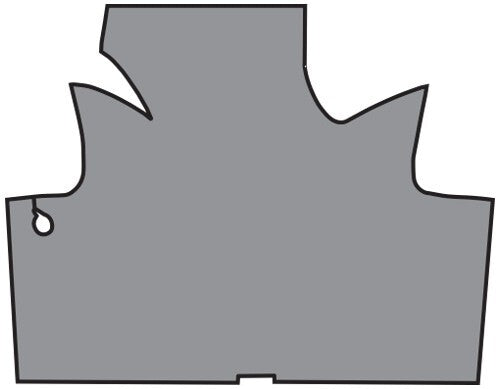 1967-1969 American Motors Ambassador Foam Replacement Trunk Mat - 1-Piece - product details image 2
