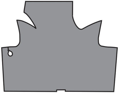 1967-1969 American Motors Ambassador Foam Replacement Trunk Mat - 1-Piece - product details image 2