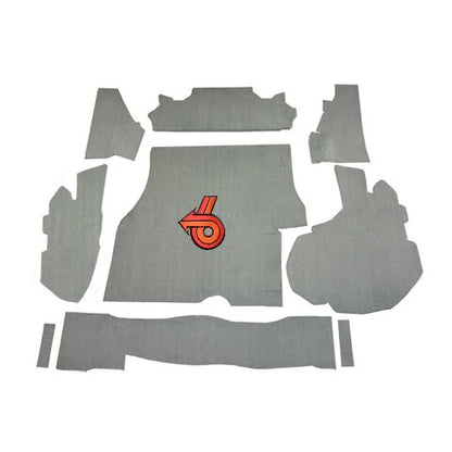 1984-1987 Buick Regal Grand National Cutpile Replacement Trunk Mat Kit with Boards - 9-Piece - product details image 7