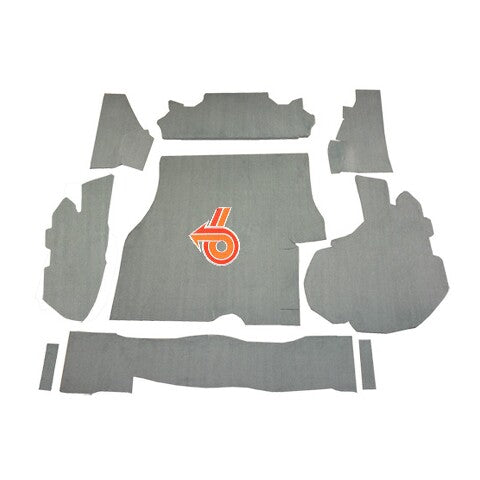 1984-1987 Buick Regal Grand National Cutpile Replacement Trunk Mat Kit with Boards - 9-Piece - product details image 8