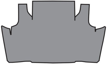 1970-1971 Ford Torino GT 2DR Hardtop/Conv wo/Gas Filler Cut Vinyl Replacement Trunk Mat - 1-Piece - product details image 2