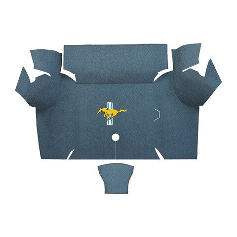 1967-1968 Ford Mustang Coupe Loop Trunk Kit Floor Only - 2-Piece - product details image 4