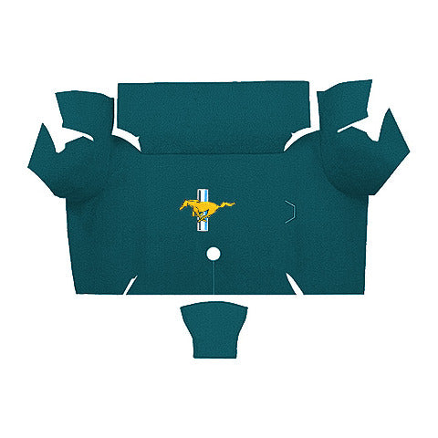 1967-1968 Ford Mustang Coupe Nylon Trunk Kit Floor Only - 2-Piece - product image