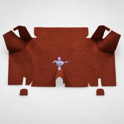 1965-1966 Ford Mustang Fastback Nylon Trunk Kit Floor Only - 3-Piece - product details image 3