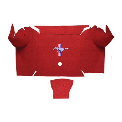 1967-1968 Ford Mustang Convertible Loop Trunk Kit Floor Only - 2-Piece - product details image 2
