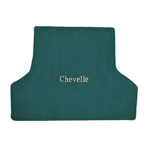 1968-1969 Chevy Chevelle Loop Replacement Trunk Mat in Carpet with Pad - 1-Piece - product details image 7