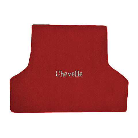 1968-1969 Chevy Chevelle Loop Replacement Trunk Mat in Carpet with Pad - 1-Piece - product image