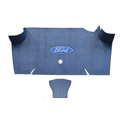 1967-1968 Ford Mustang Fastback Nylon Trunk Kit Floor Only - 2-Piece - product details image 5