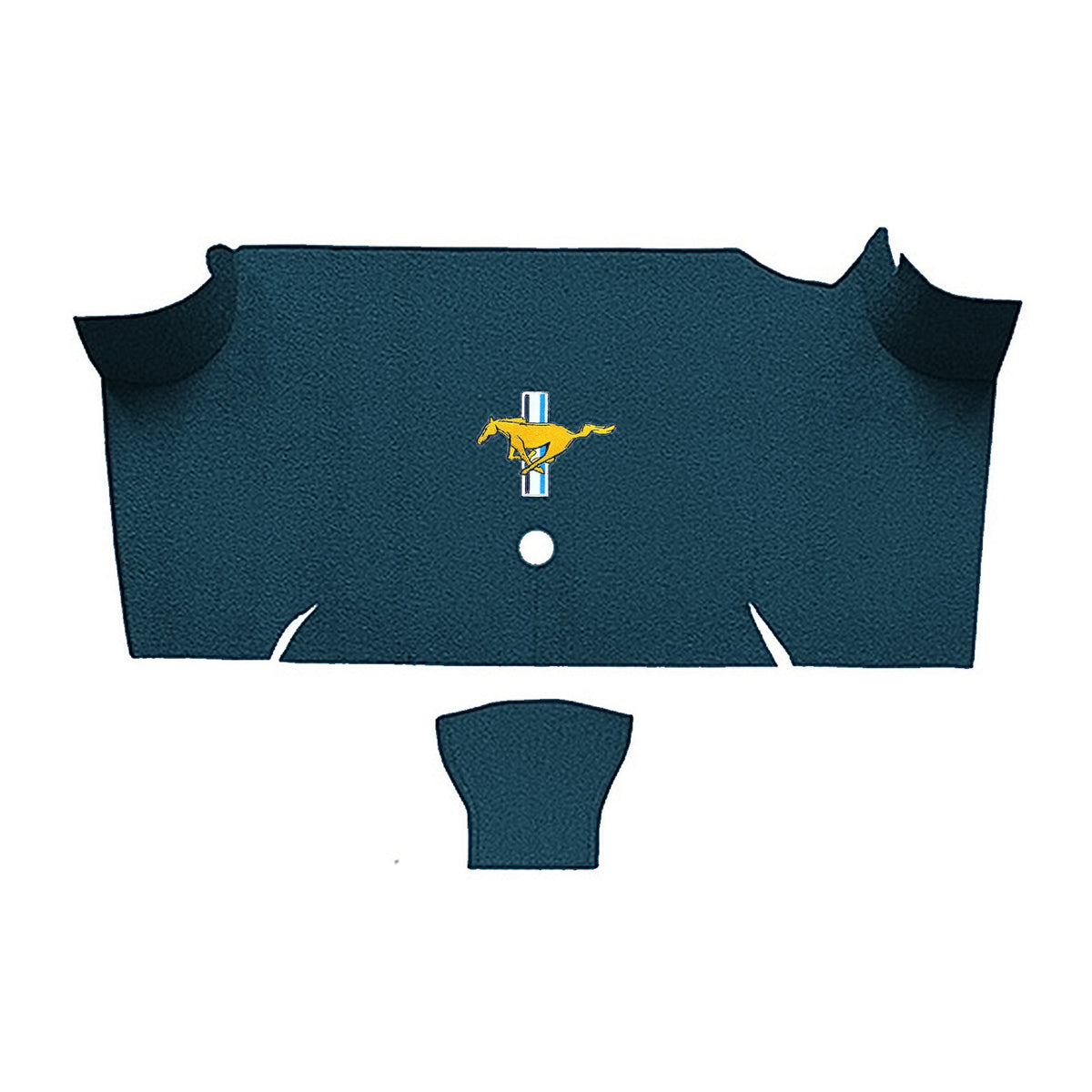 1967-1968 Ford Mustang Fastback Nylon Trunk Kit Floor Only - 2-Piece - product details image 9