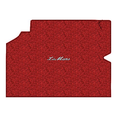 1968 Pontiac LeMans Loop Replacement Trunk Mat in Carpet with Pad - 1-Piece - product image