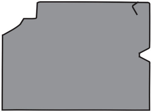 1968 Pontiac GTO Loop Replacement Trunk Mat in Carpet with Pad - 1-Piece - product details image 2