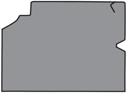 1968 Pontiac GTO Loop Replacement Trunk Mat in Carpet with Pad - 1-Piece - product details image 2