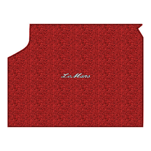 1969 Pontiac LeMans Loop Replacement Trunk Mat in Carpet with Pad - 1-Piece - product image