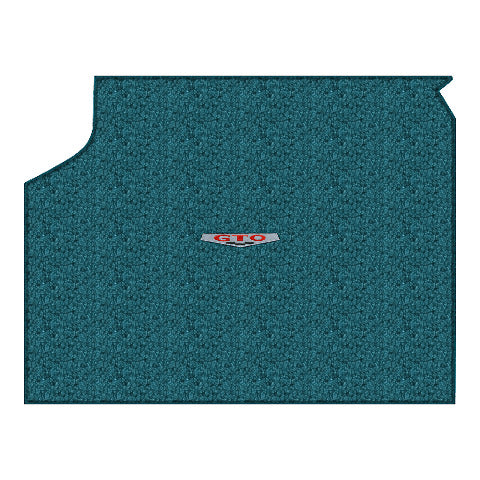 1969 Pontiac GTO Loop Replacement Trunk Mat in Carpet with Pad - 1-Piece - product image