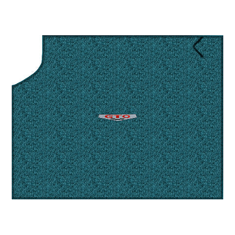 1972 Pontiac GTO Loop Replacement Trunk Mat in Carpet with Pad - 1-Piece - product image