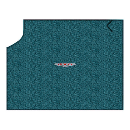 1972 Pontiac GTO Loop Replacement Trunk Mat in Carpet with Pad - 1-Piece - product image