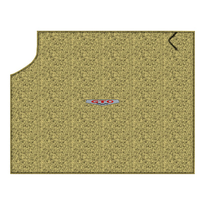 1972 Pontiac GTO Loop Replacement Trunk Mat in Carpet with Pad - 1-Piece - product details image 8