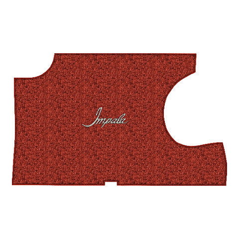 1968-1970 Chevy Impala Loop Replacement Trunk Mat 2DR Convertible in Carpet with Pad - 1-Piece - product image