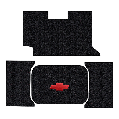 1961 Chevy Impala Loop Replacement Trunk Mat 2DR Convertible in Carpet with Pad - 4-Piece - product details image 2
