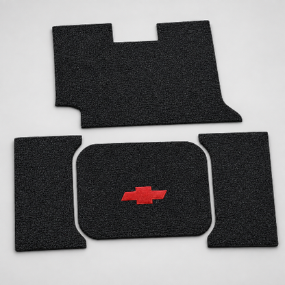 1961 Chevy Impala Loop Replacement Trunk Mat 2DR Convertible in Carpet with Pad - 4-Piece - product details image 3