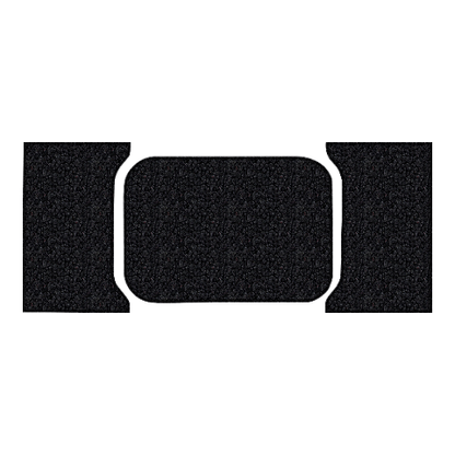 1961 Chevy Impala Loop Replacement Trunk Mat 2DR Hardtop/Coupe in Carpet with Pad - 3-Piece - product details image 4