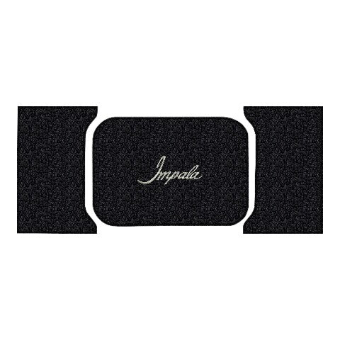 1961 Chevy Impala Loop Replacement Trunk Mat 2DR Hardtop/Coupe in Carpet with Pad - 3-Piece - product details image 5