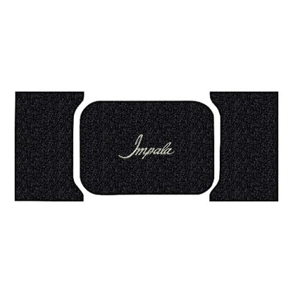 1961 Chevy Impala Loop Replacement Trunk Mat 2DR Hardtop/Coupe in Carpet with Pad - 3-Piece - product details image 5