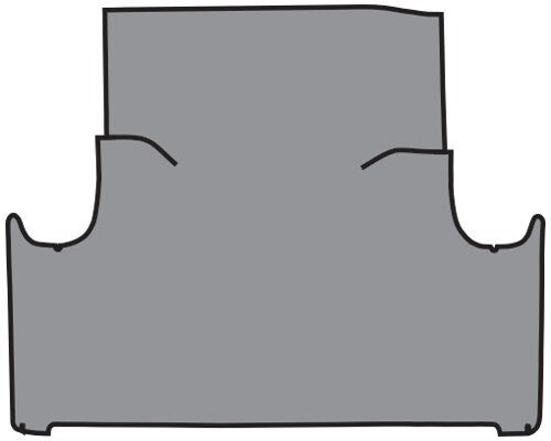 1960 Mercury Comet Burtex Replacement Trunk Mat - 1-Piece - product details image 2
