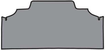 1972-1973 Mercury Montego GT Fleece Replacement Trunk Mat - 1-Piece - product details image 2