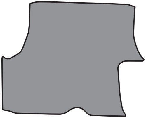 1982-1988 Chevy Monte Carlo Vinyl Replacement Trunk Mat - 1-Piece - product details image 2