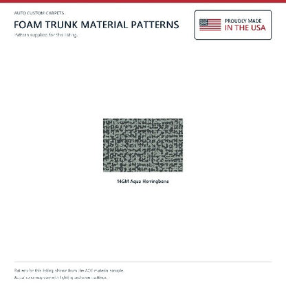 1971-1972 Chevy Chevelle Foam Replacement Trunk Mat - 1-Piece - product details image 4