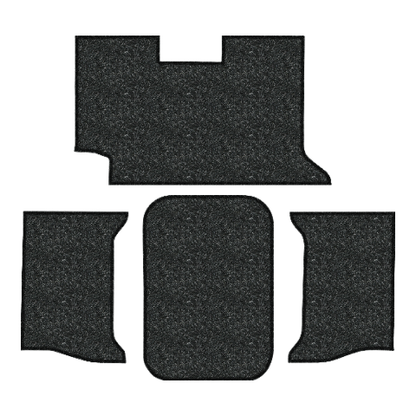1962-1964 Chevy Impala 2DR Convertible Felt Replacement Trunk Mat - 4-Piece - product image
