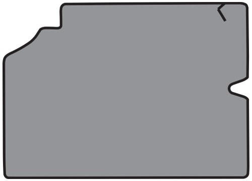 1970-1971 Pontiac LeMans Fleece Replacement Trunk Mat - 1-Piece - product details image 2