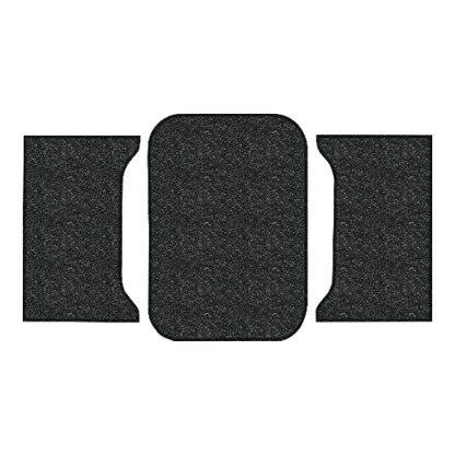 1961 Chevy Impala 2DR Hardtop/Coupe Felt Replacement Trunk Mat - 3-Piece - product image