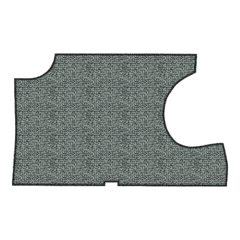1968-1970 Chevy Impala 2DR Convertible Foam Replacement Trunk Mat - 1-Piece - product image