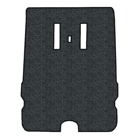 1968 Chevy Chevy II Nova Vinyl Replacement Trunk Mat - 1-Piece - product image