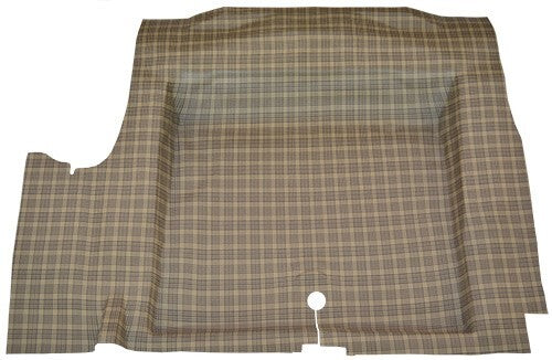 1964-1968 Ford Mustang Coupe/Conv Molded w/o Spare Tire Cut Vinyl Replacement Trunk Mat - 1-Piece - product image