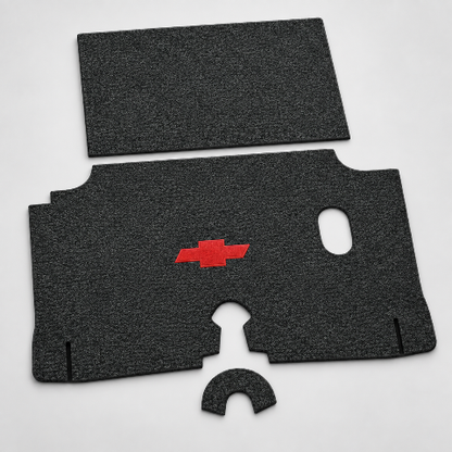 1960 Chevy Impala Tuxedo Replacement Trunk Mat in Carpet with Pad - 3-Piece - product details image 3