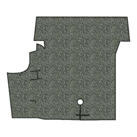 1969 Ford Mustang Boss 429 Fastback Burtex Replacement Trunk Mat - 1-Piece - product image