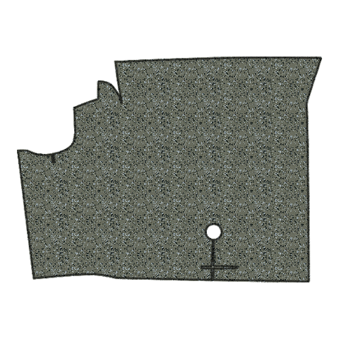 1970 Ford Mustang Convertible Fleece Replacement Trunk Mat - 1-Piece - product image