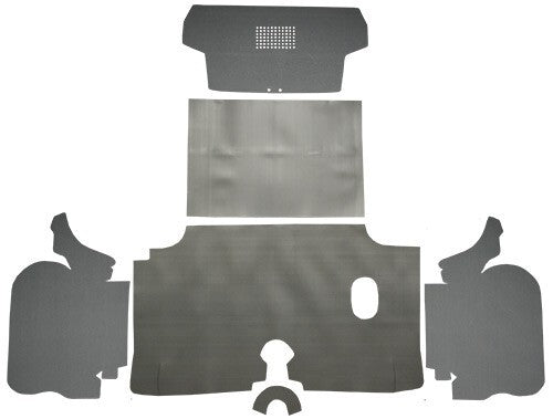 1960 Chevy Impala Kit with Boards Fleece Replacement Trunk Mat - 6-Piece - product image
