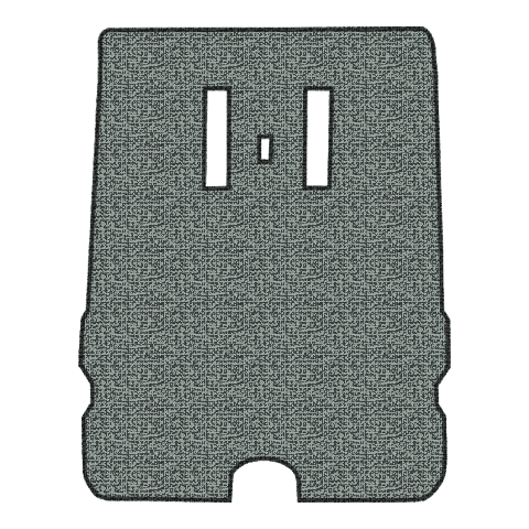 1968 Chevy Chevy II Nova Foam Replacement Trunk Mat - 1-Piece - product image