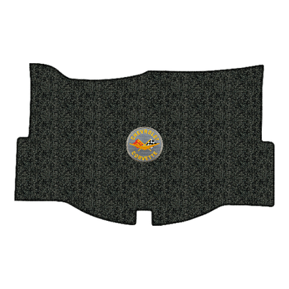 1958-1960 Chevy Corvette Tuxedo Replacement Trunk Mat - 1-Piece - product details image 2