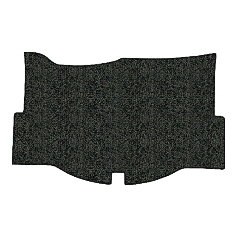 1958-1960 Chevy Corvette Tuxedo Replacement Trunk Mat - 1-Piece - product details image 4