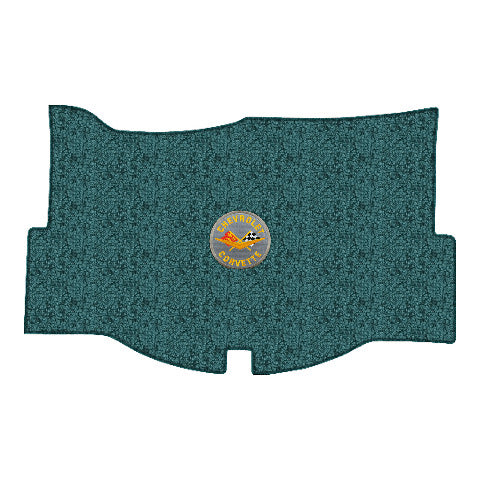 1958-1960 Chevy Corvette Tuxedo Replacement Trunk Mat - 1-Piece - product image