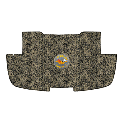 1961-1962 Chevy Corvette Tuxedo Replacement Trunk Mat - 1-Piece - product details image 2